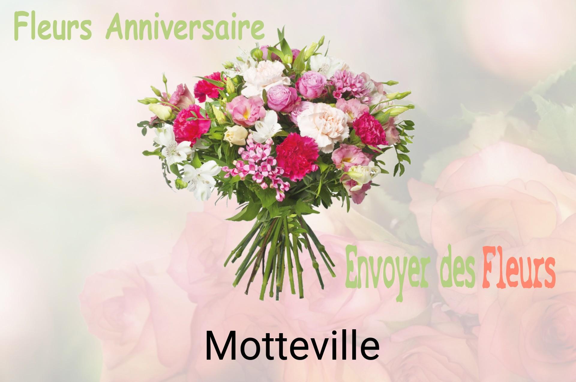 Bouquet de fleurs d’anniversaire livré à Motteville